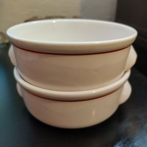 Vintage United Airlines bowls set of 2